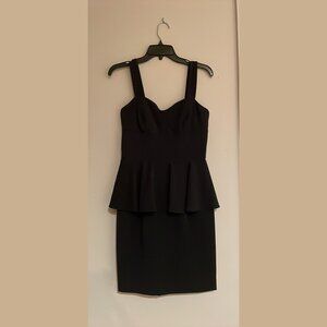 Shoshanna Deanna Seamed Peplum Dress - Size 4, Never Worn
